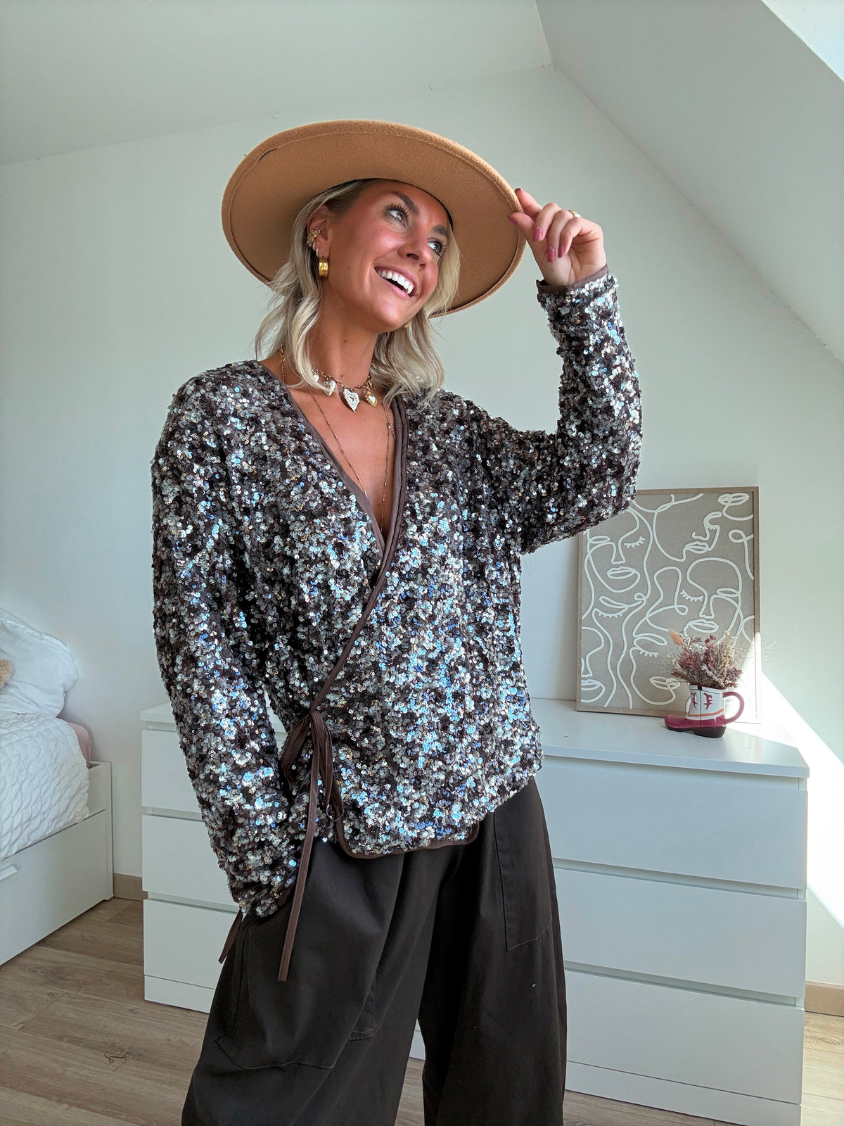 Veste Siloé sequins