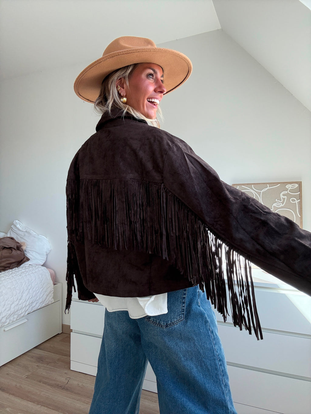 Veste Rachel marron