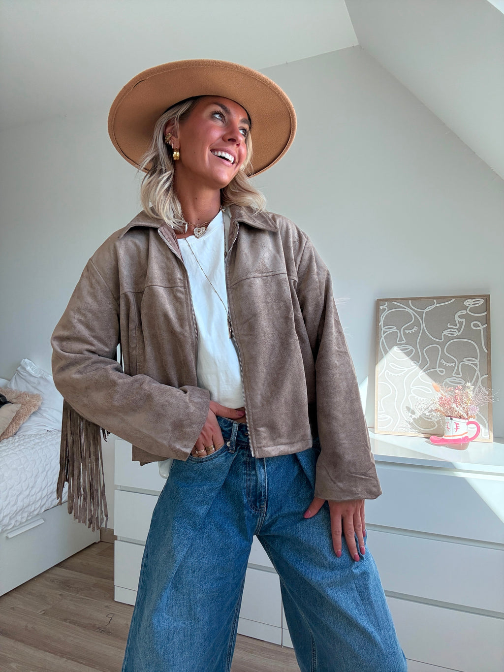Veste Rachel beige