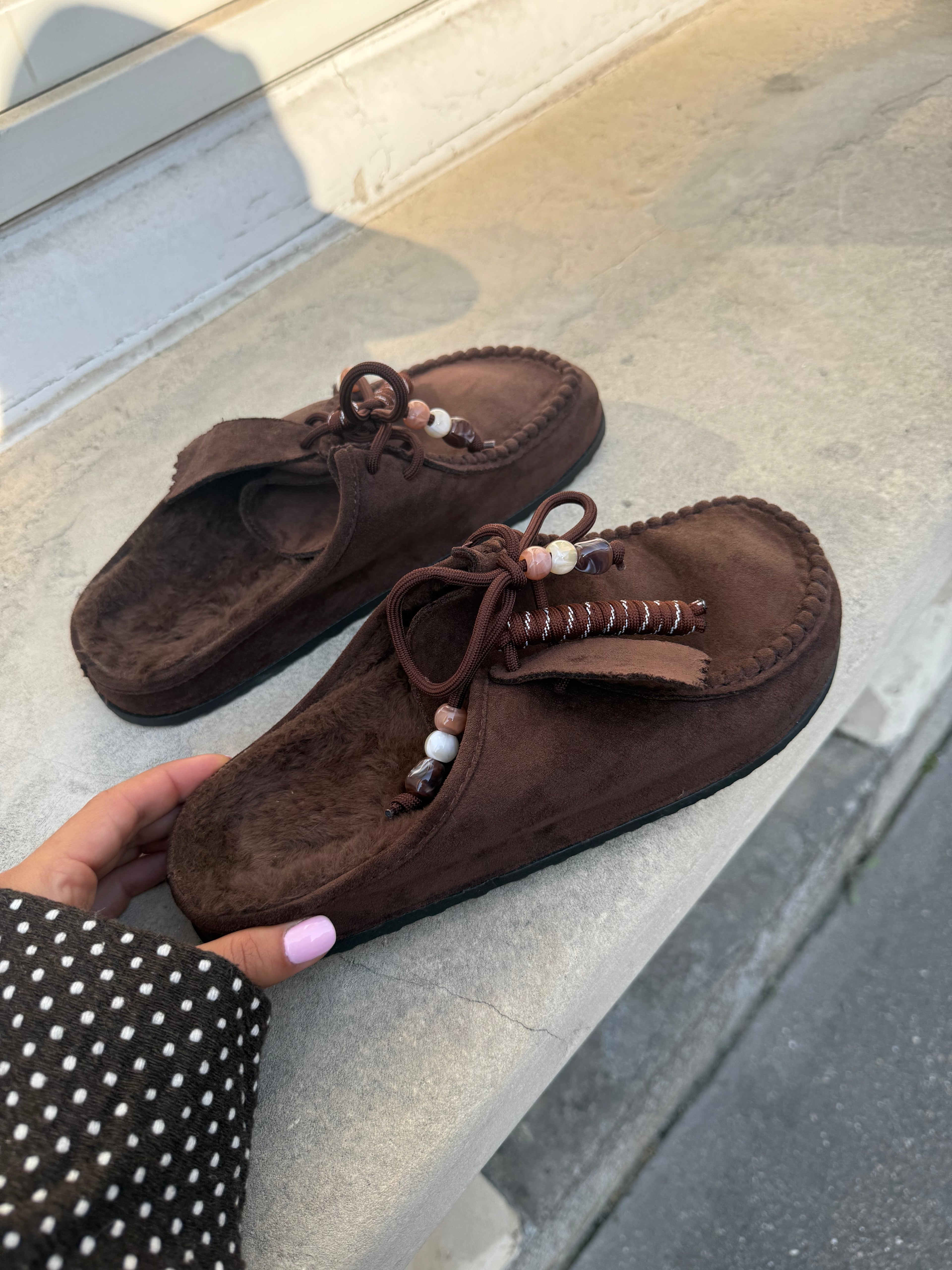 Sabots Poca marron