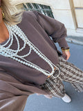 Maxi collier perles