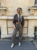 Pantalon Raphael marron