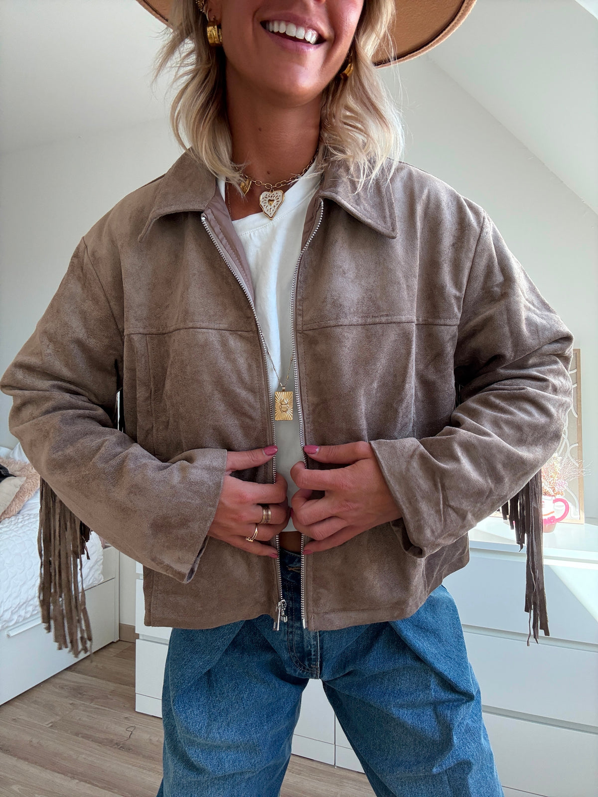 Veste Rachel beige