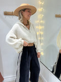 Pantalon Lyna bleu