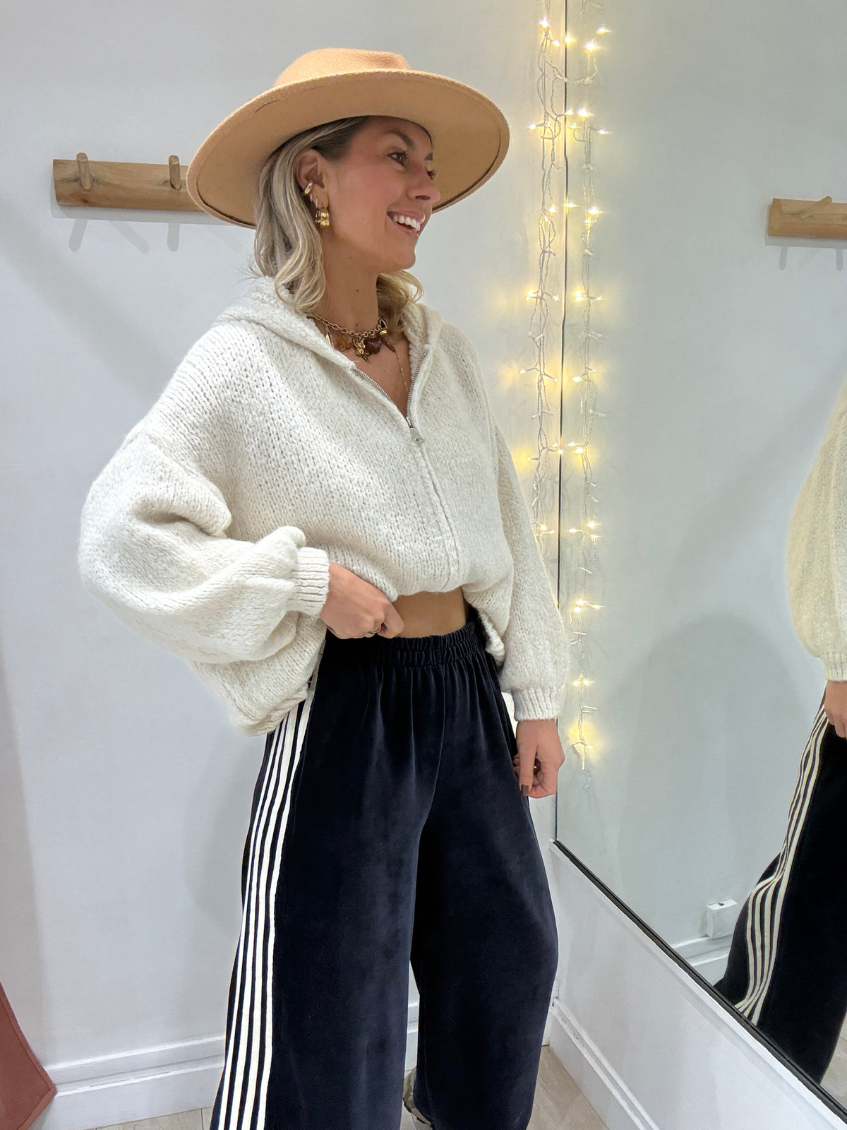 Pantalon Lyna bleu