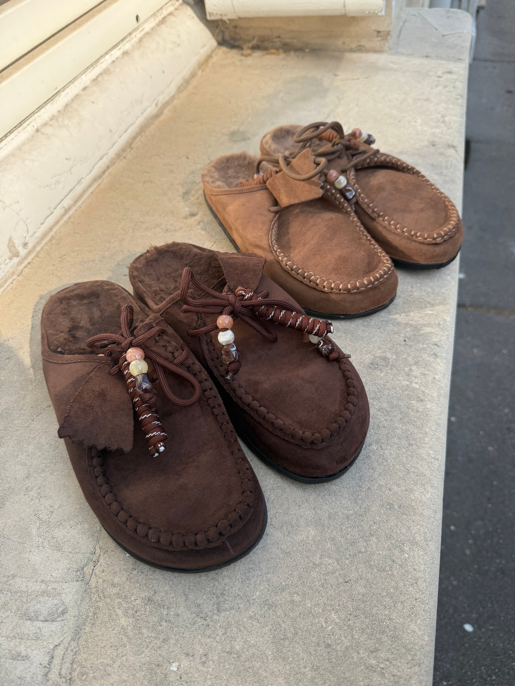Sabots Poca marron clair