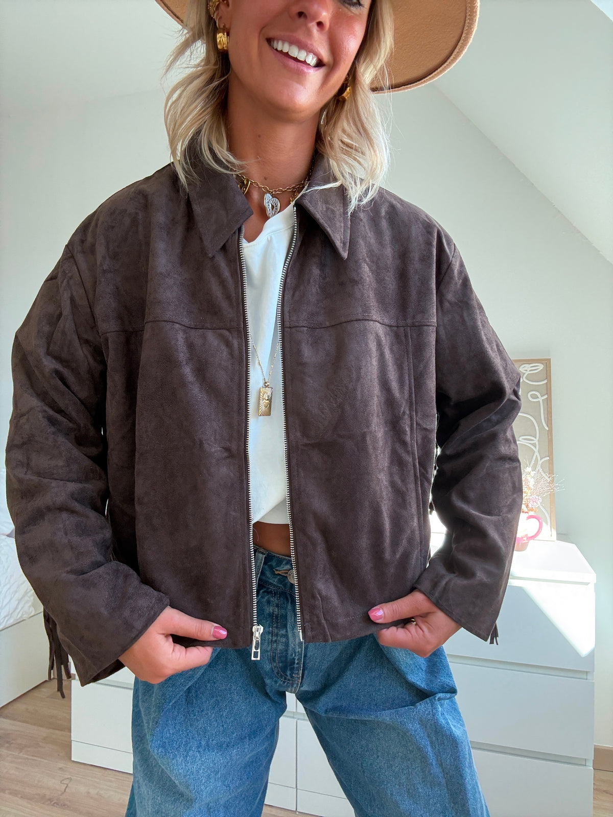 Veste Rachel marron