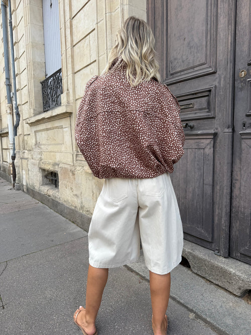 Bermuda Cléo beige