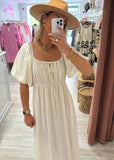 Robe Julianne écru