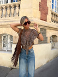 Blouse Gigi marron