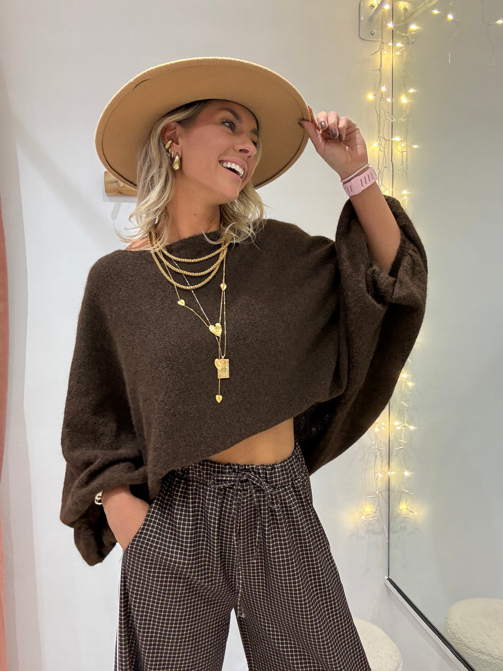Pull Soa marron