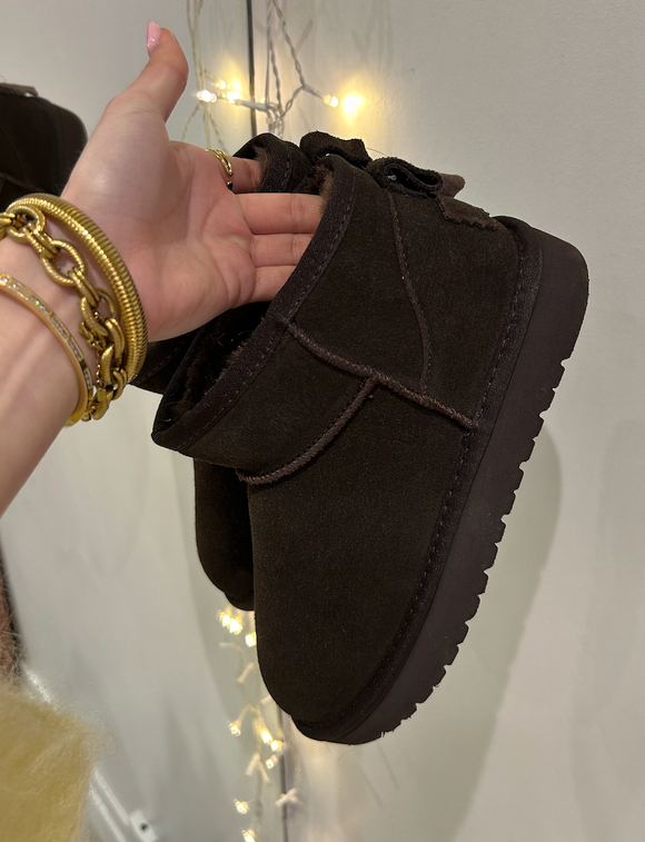 Boots Teddy chocolat