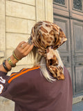 Foulard leopard