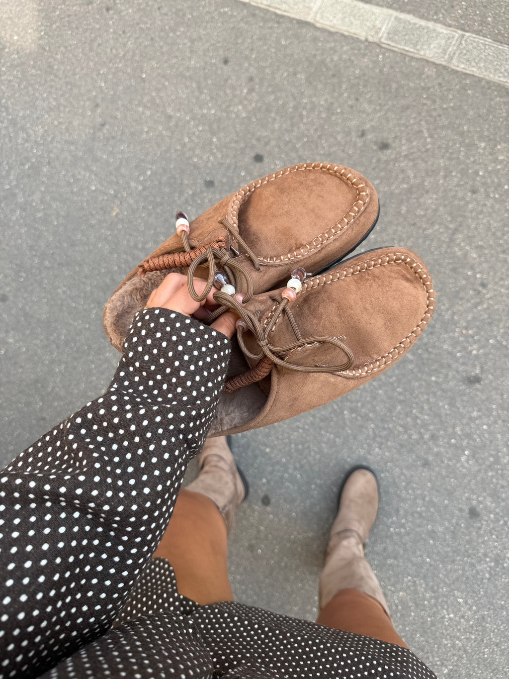 Sabots Poca marron clair