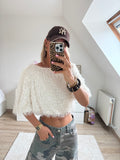Top Lina blanc