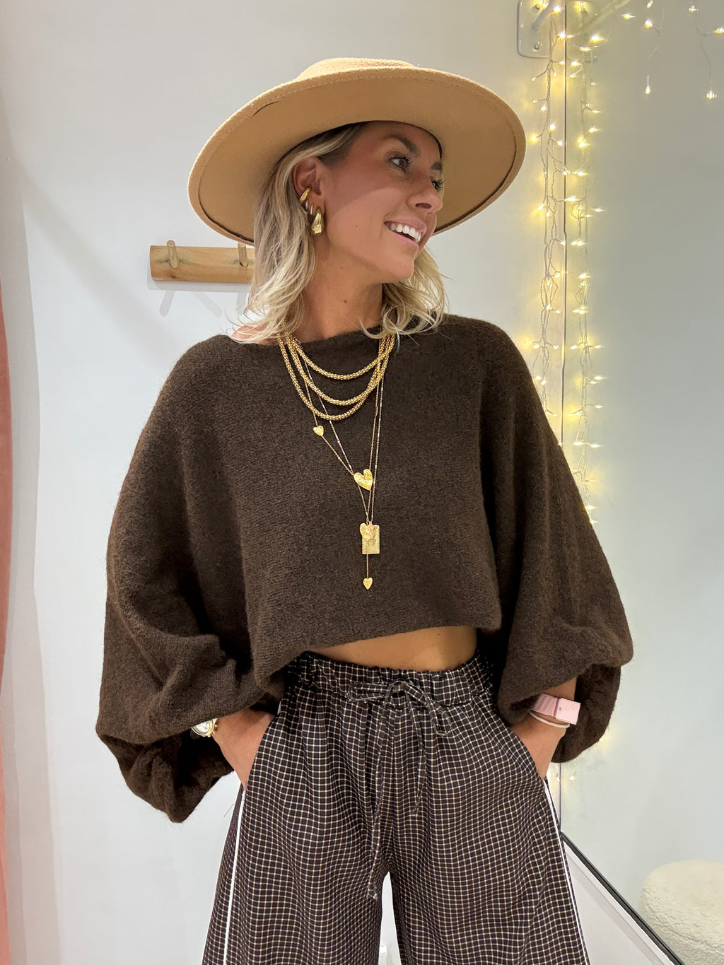 Pull Soa marron