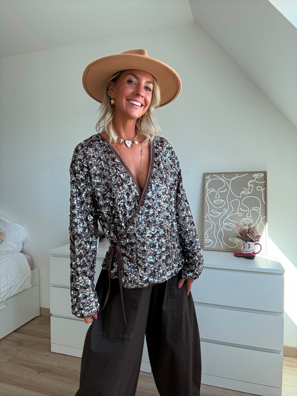 Veste Siloé sequins
