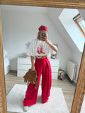 Pantalon Armand rouge