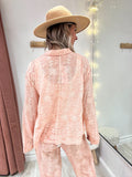 Chemise Mael rose