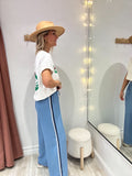 Pantalon Eléanore bleu