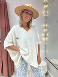 Pull Vick écru