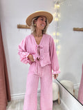Pantalon Maelle rose
