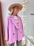Blazer Daphné mauve