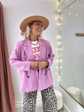 Blazer Daphné mauve