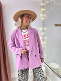 Blazer Daphné mauve