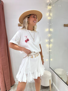 Jupe Sady blanche