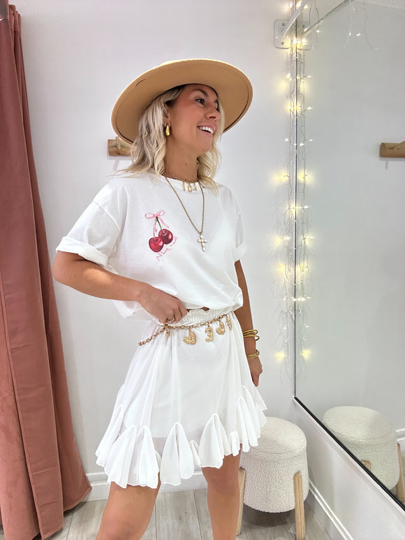 Jupe Sady blanche