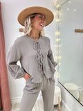 Ensemble Jodie taupe
