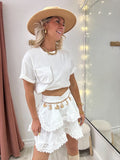 Jupe Isaure blanche