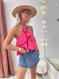 Jupe Short Jadene bleu