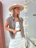 Veste Zélie marron