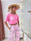 Pantalon Isma rose