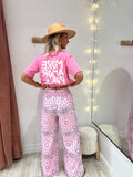 Pantalon Isma rose