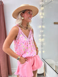 Top Lilou rose