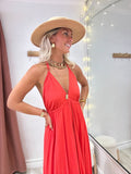 Robe Noeli corail