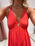 Robe Noeli corail