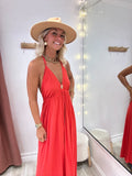 Robe Noeli corail