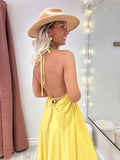 Robe Noeli jaune