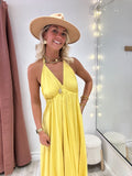 Robe Noeli jaune