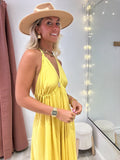 Robe Noeli jaune