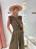 Pantalon Ray marron