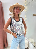 Top Ibiza gris