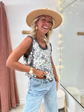 Top Ibiza gris
