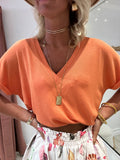 Tee shirt Anaé corail