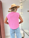 Gilet Louis rose