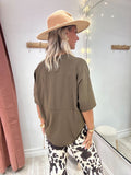 Tee shirt Vince marron
